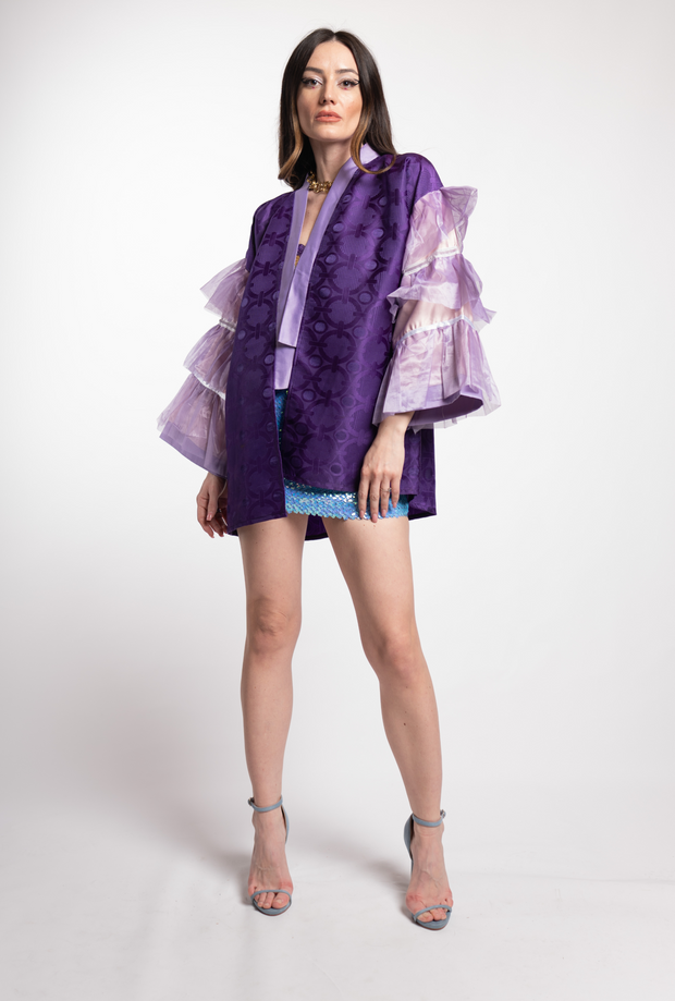 Purple Disco Machine Kimono